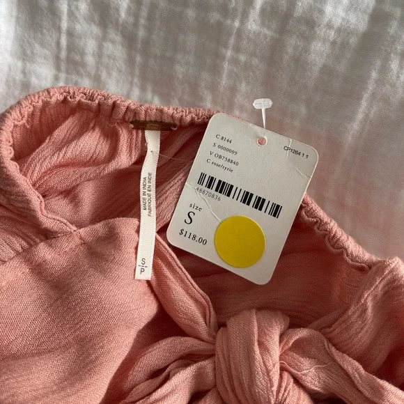 Free People Bring On The Heat Rose Wrap Maxi Dress | Small - Picture 6 of 6